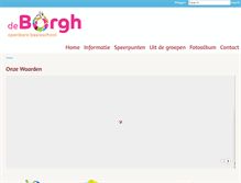 Tablet Screenshot of deborgh.nl